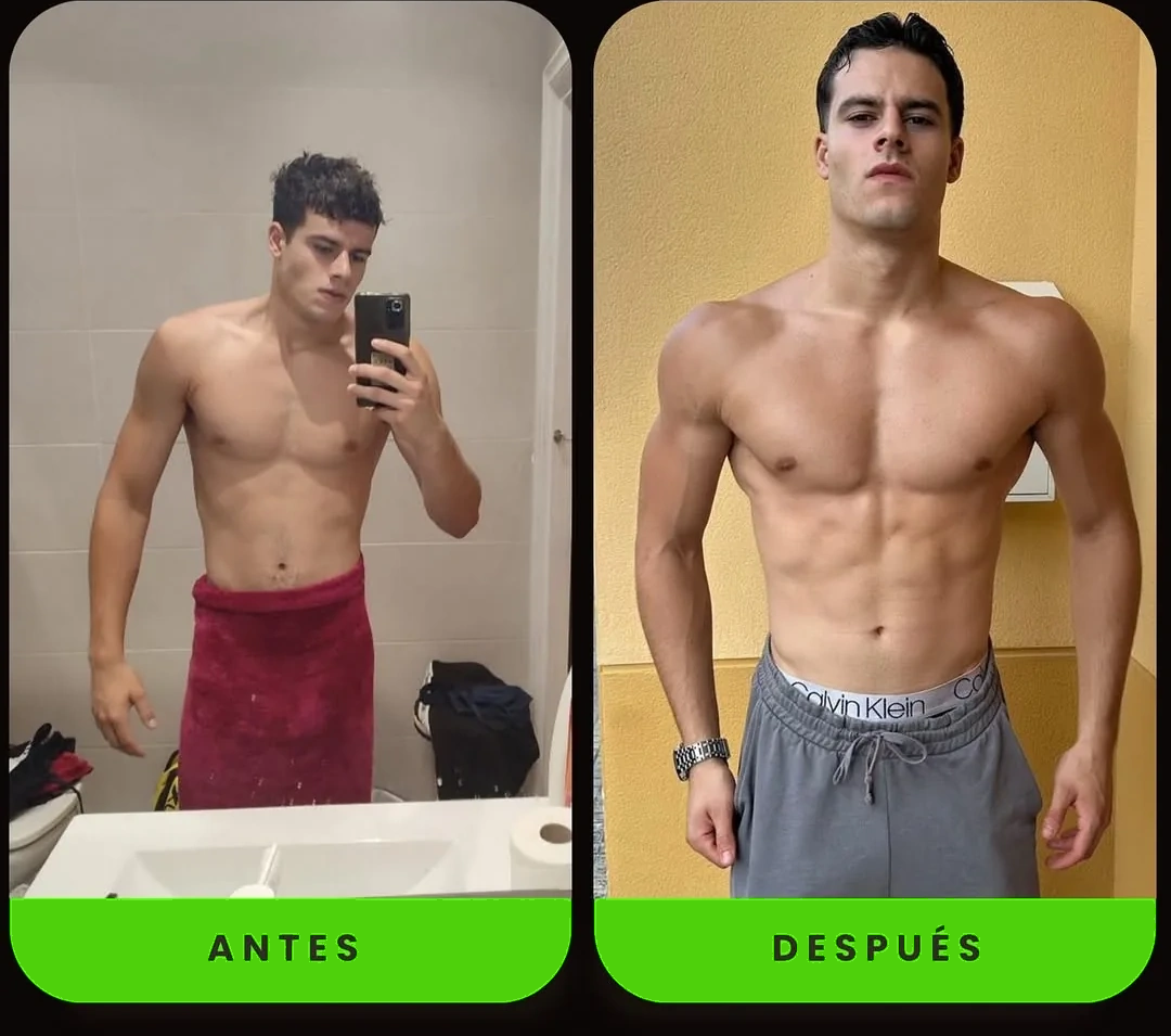 Transformación de cliente Dual Fit - antes y después