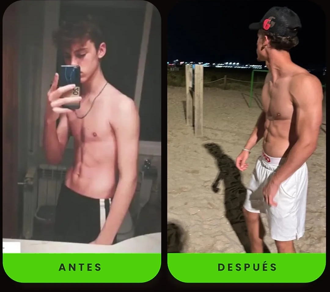 Transformación de cliente Dual Fit - antes y después
